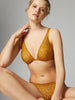 Soutien-gorge triangle avec armatures - Pretty gold