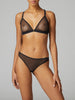 Soutien-gorge triangle sans-armatures - Noir