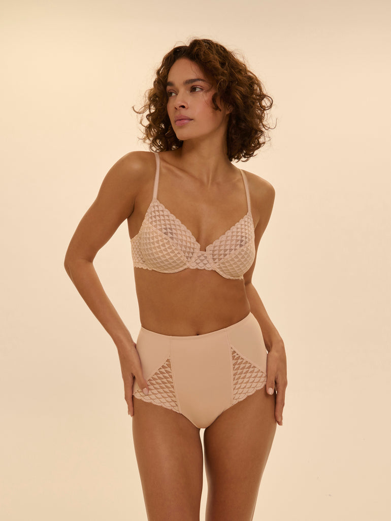 Soutien-gorge avec armatures classique - Peau Rosée