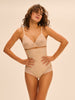 Hoge tailleslip shapewear - Huid rose