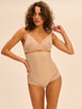 Hoge tailleslip shapewear - Huid rose