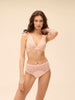 Culotte taille haute - Poudre Pétale