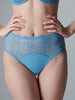 Culotte taille haute - Bleu Himalaya