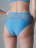 Culotte taille haute - Bleu Himalaya