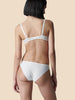 Soutien-gorge triangle emboitant décolleté plongeant - Naturel