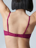 Soutien-gorge triangle emboitant décolleté plongeant - Syrah