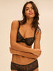 Soutien-gorge corbeille - Noir