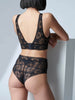 Soutien-gorge triangle sans-armatures - Noir