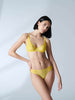 Soutien-gorge avec armature decollete - Jaune Chrome