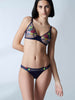 Soutien-gorge triangle sans-armatures - Bleu Nuit