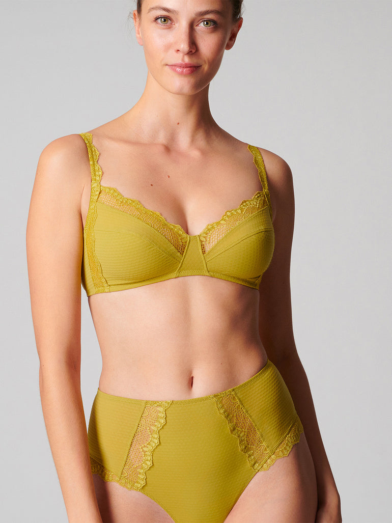 Soutien-gorge sans-armatures structuré - Matcha