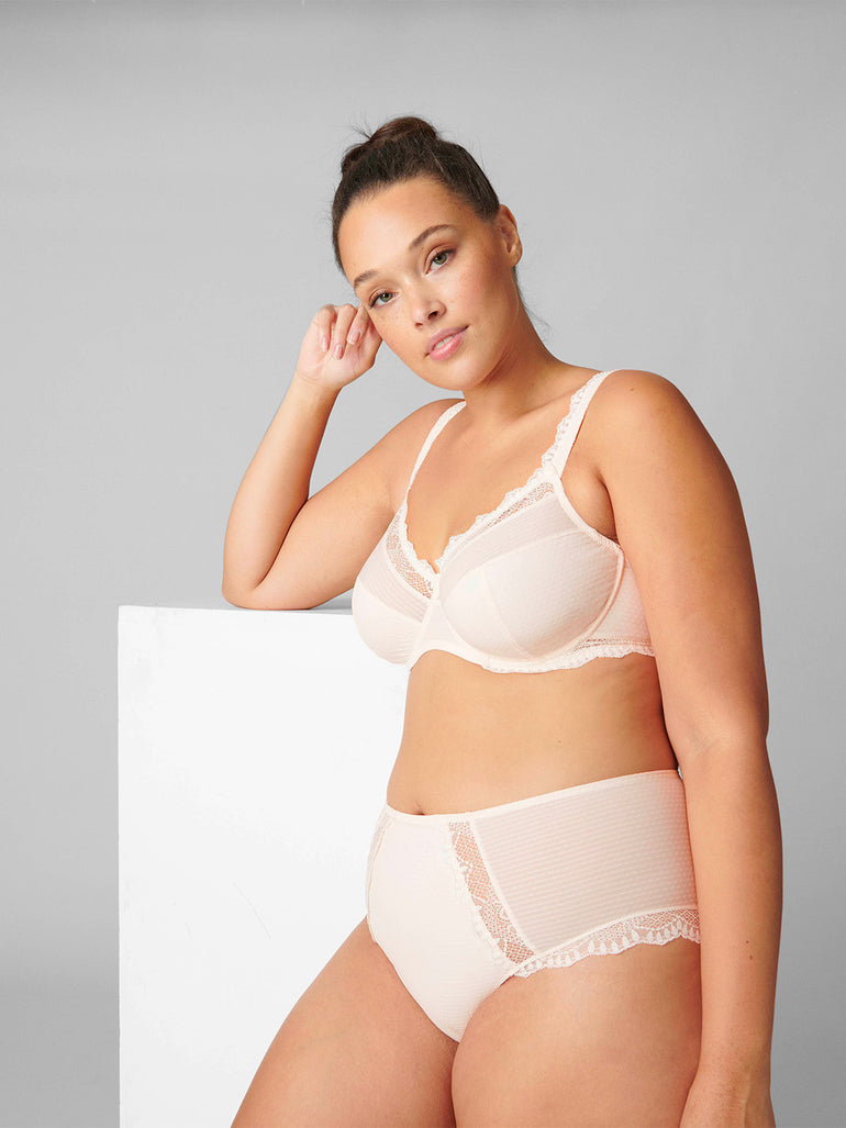 Soutien-gorge emboitant pour poitrine généreuse - Rose sakura