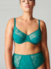 Soutien-gorge emboitant pour poitrine généreuse - Vert émeraude