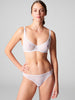 Soutien-gorge armatures décolleté galbé - Blanc