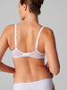 Soutien-gorge décolleté carré en spacer 3D - Blanc