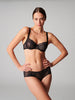 Soutien-gorge corbeille - Noir