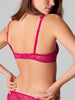 Soutien-gorge corbeille - Framboise