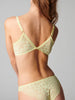 Soutien-gorge triangle sans-armatures - Jaune Yuzu