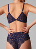 Soutien-gorge triangle sans-armatures - Minuit