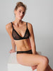 Soutien-gorge triangle sans-armatures - Noir