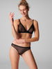 Soutien-gorge triangle sans-armatures - Noir