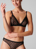 Soutien-gorge triangle sans-armatures - Noir