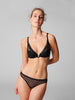 Soutien-gorge push-up triangle - Noir