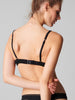 Soutien-gorge push-up triangle - Noir