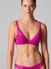 Soutien-gorge push-up triangle - Bougainvillier