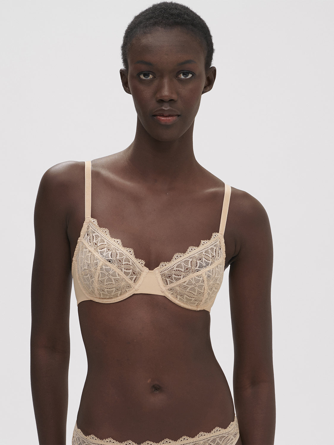 Soutien-gorge avec armatures classique - Vanille