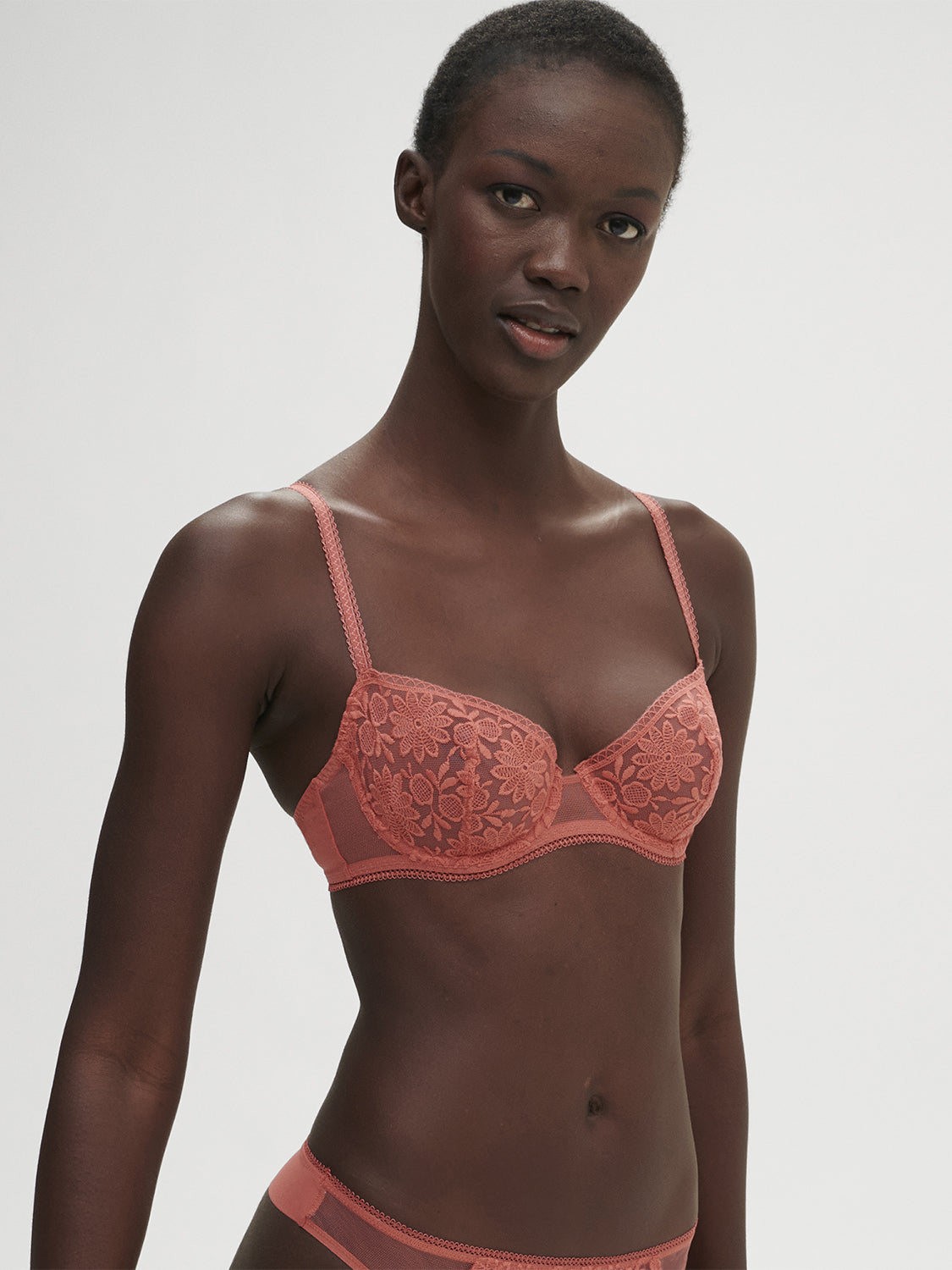 Soutien-gorge corbeille - Rose Texas