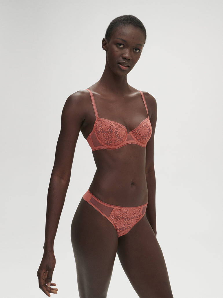 Soutien-gorge corbeille - Rose Texas