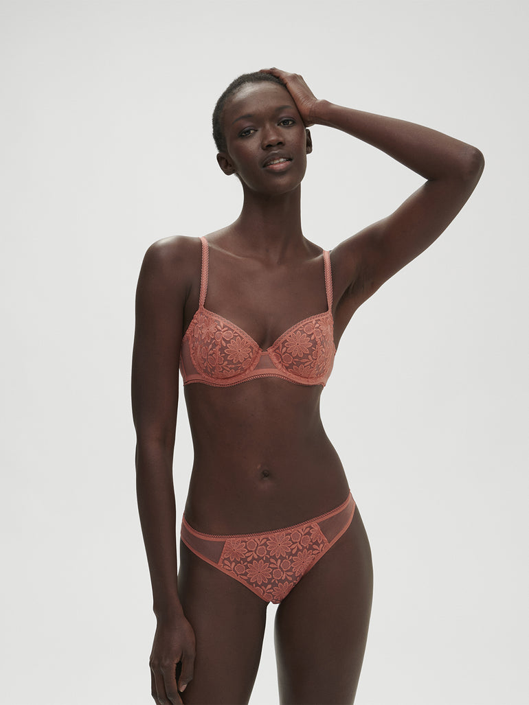 Soutien-gorge corbeille - Rose Texas