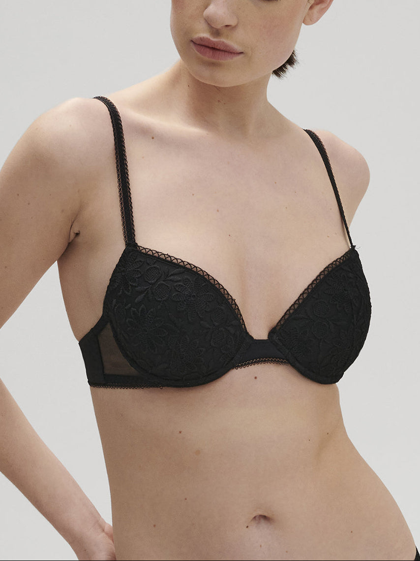 Soutien-gorge push-up - Noir