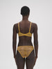 Soutien-gorge armatures décolleté galbé - Golden Yellow