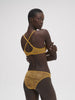 Soutien-gorge armatures décolleté galbé - Golden Yellow