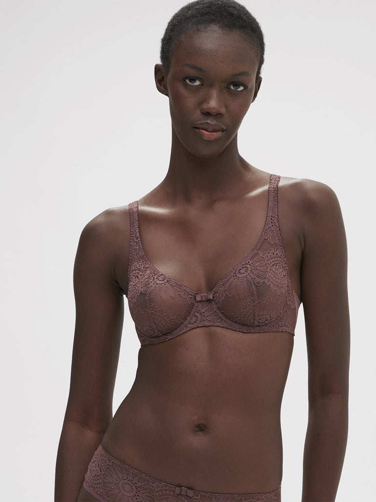 Soutien-gorge armatures décolleté galbé - Byzantin