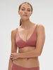 Soutien-gorge triangle sans-armatures - Litchi