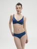 Soutien-gorge triangle sans-armatures - Bleu Poséidon