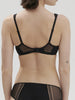 Soutien-gorge sans-armatures structuré - Noir