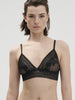 Soutien-gorge triangle sans-armatures - Noir