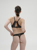 Soutien-gorge triangle avec armatures - Noir