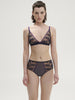 Soutien-gorge triangle sans-armatures - Minuit