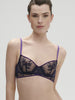 Soutien-gorge corbeille - Minuit