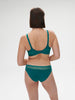 Soutien-gorge avec armature emboitant - Bleu Pavo