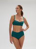 Culotte taille haute - Bleu Pavo
