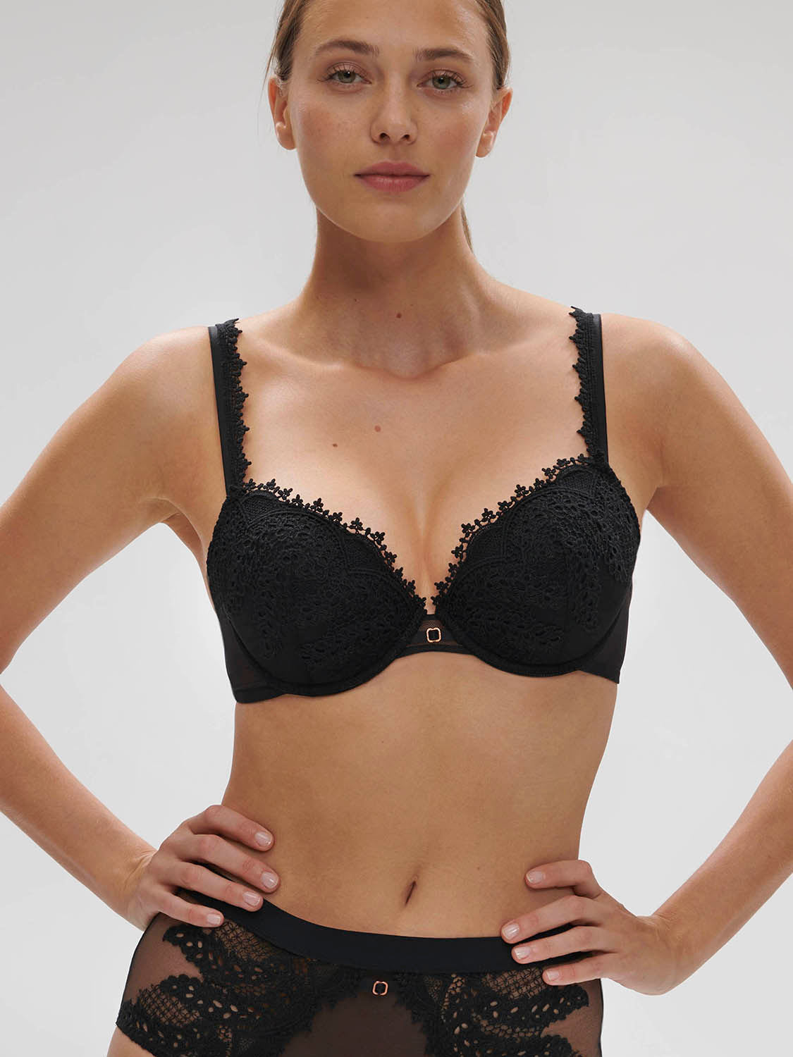 Soutien-gorge push-up - Noir