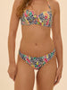 Culotte de bain - Imprimé tropico blanc