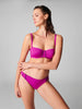 Haut de maillot de bain bandeau mousse avec armatures - Bougainvillier