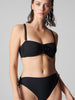 Haut de maillot de bain bandeau mousse avec armatures - Noir